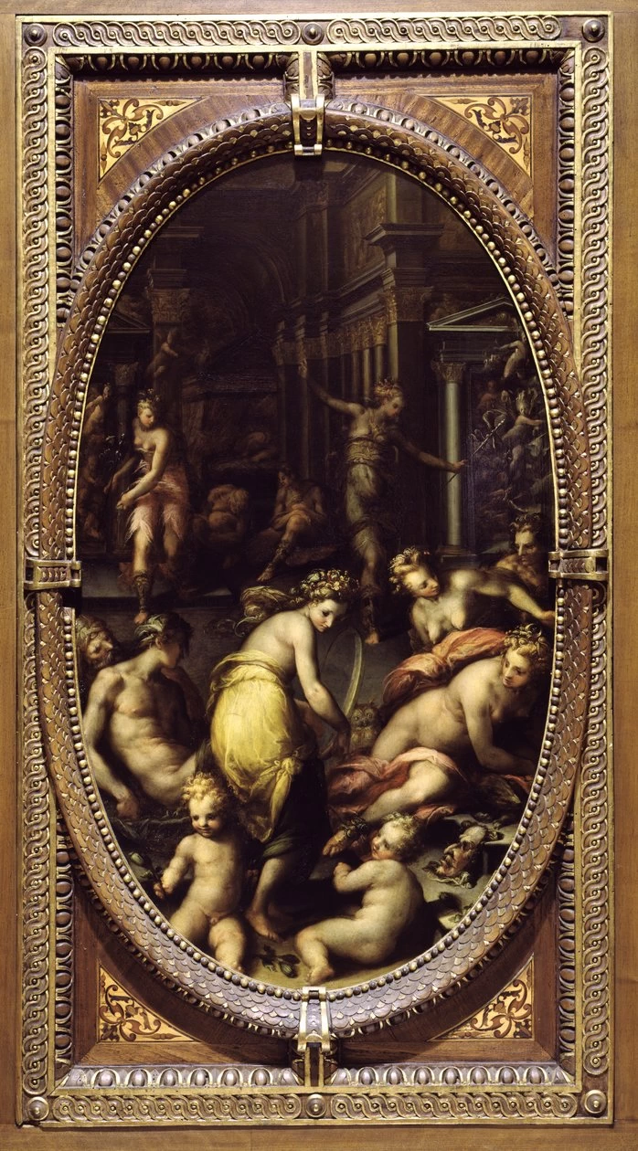 Allegoria del sonno - Studiolo di Francesco I